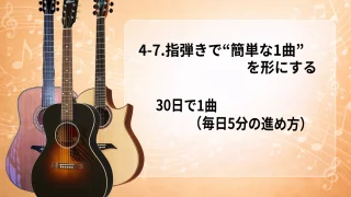 【初心者向け】4-7.指弾きで“簡単な1曲”を形にする｜30日で1曲（毎日5分の進め方）