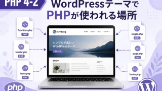 PHP 4-2｜WordPressテーマでPHPが使われる場所を見てみる